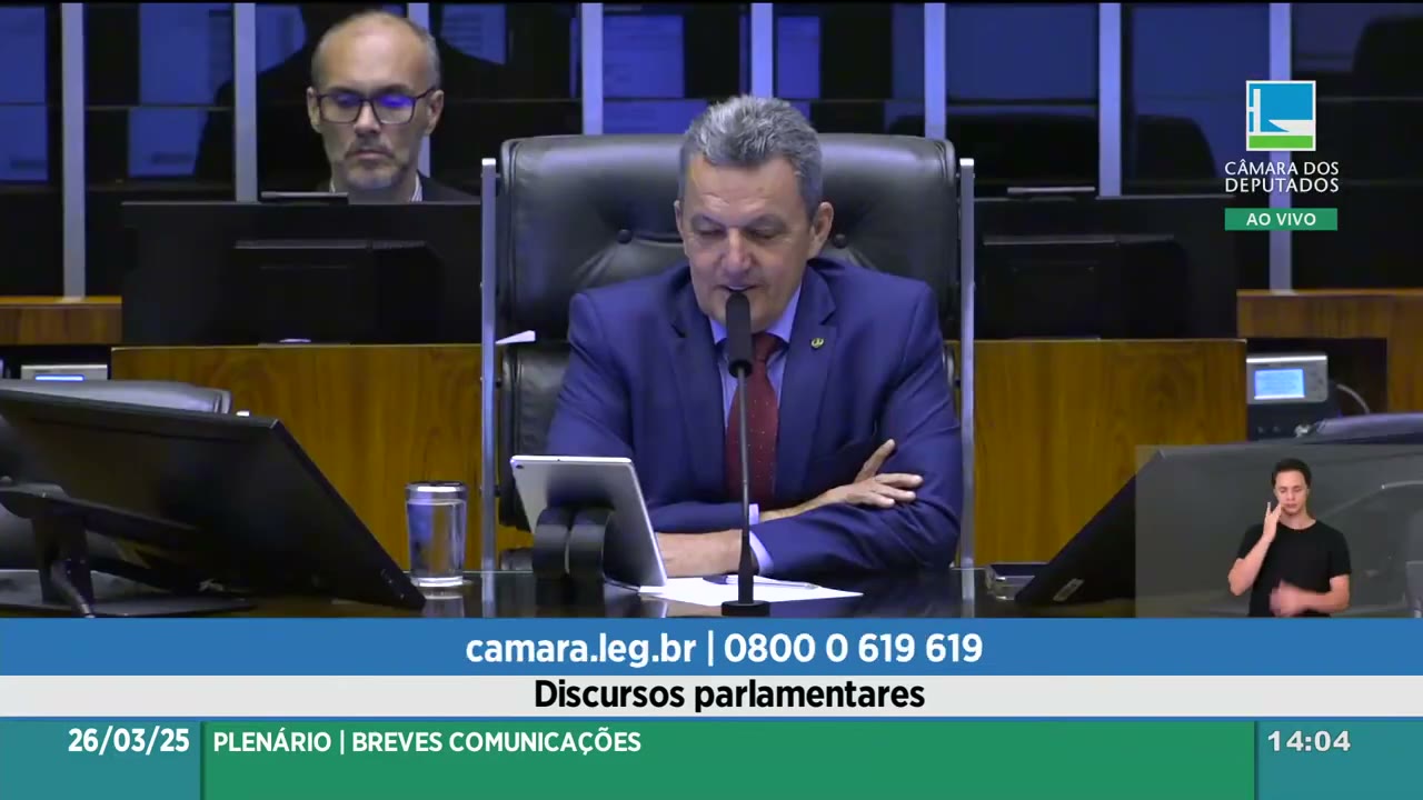 Vídeo do evento em 10:36