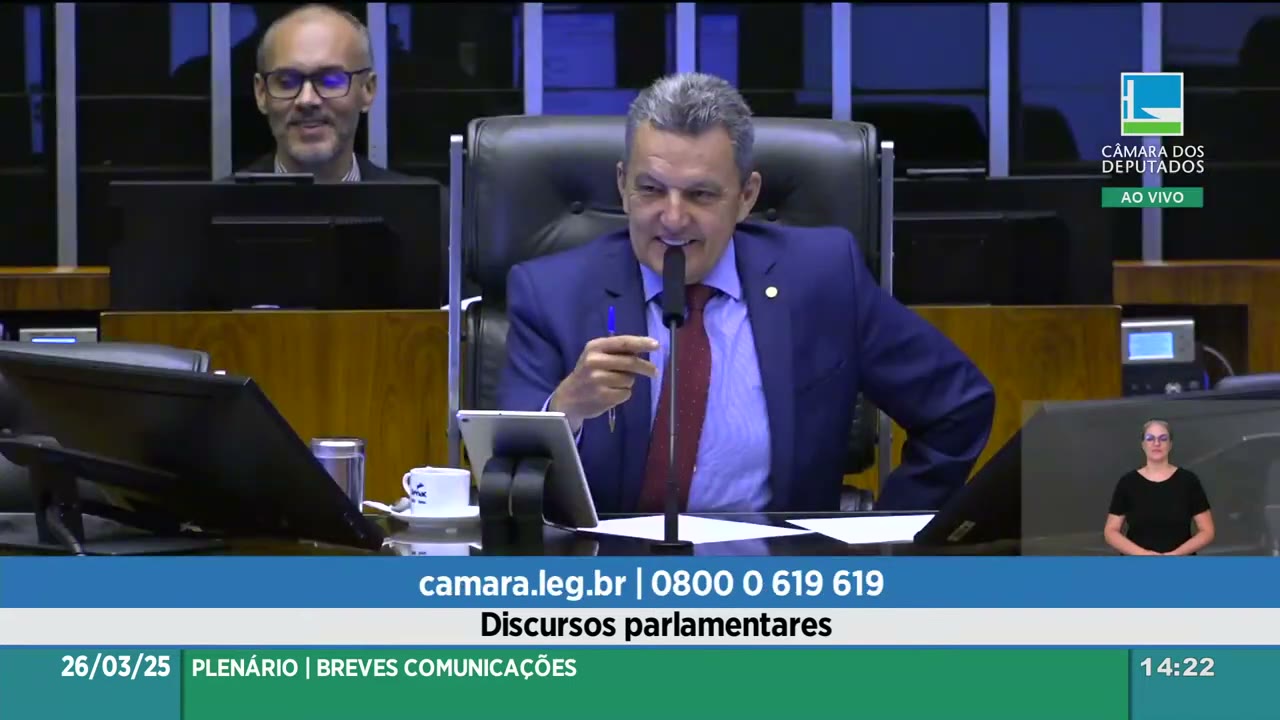 Vídeo do evento em 28:48