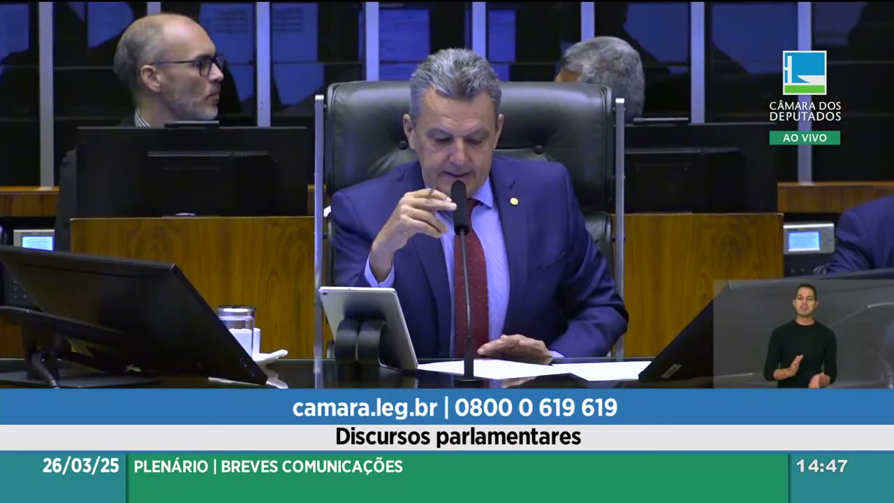 Vídeo do evento em 52:57
