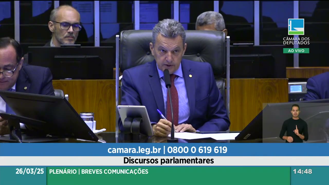 Vídeo do evento em 54:07
