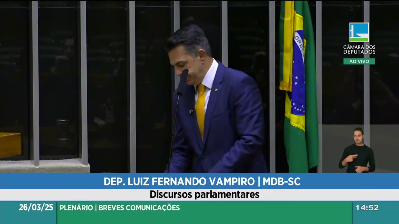 Vídeo do evento em 58:13