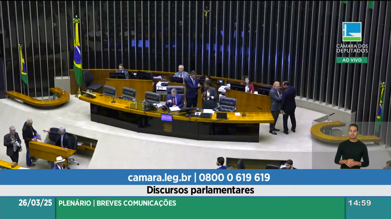 Vídeo do evento em 1:05:25