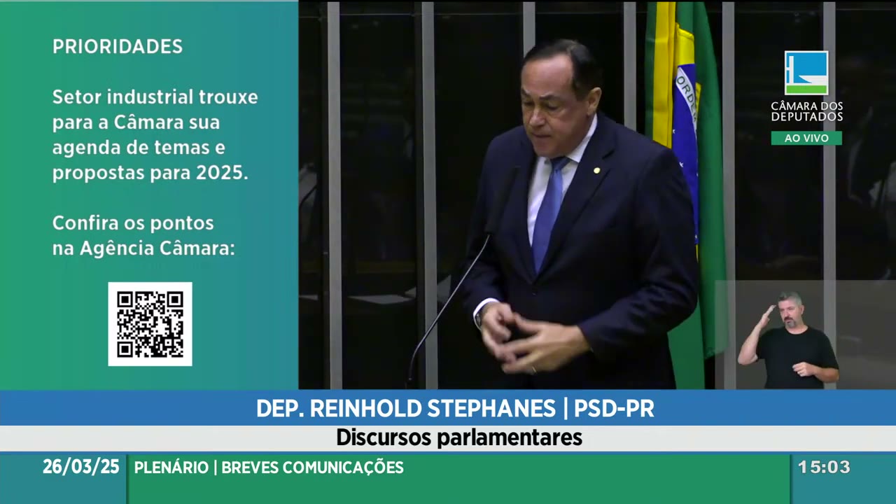 Vídeo do evento em 1:09:05
