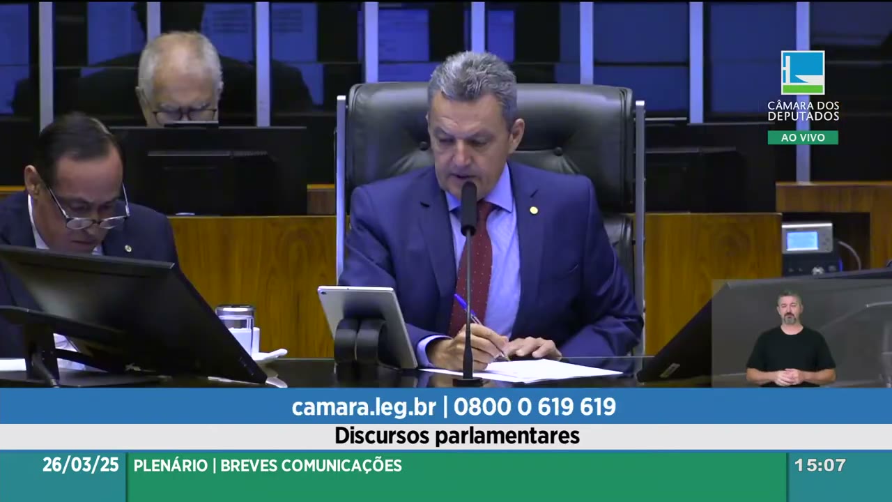 Vídeo do evento em 1:13:34