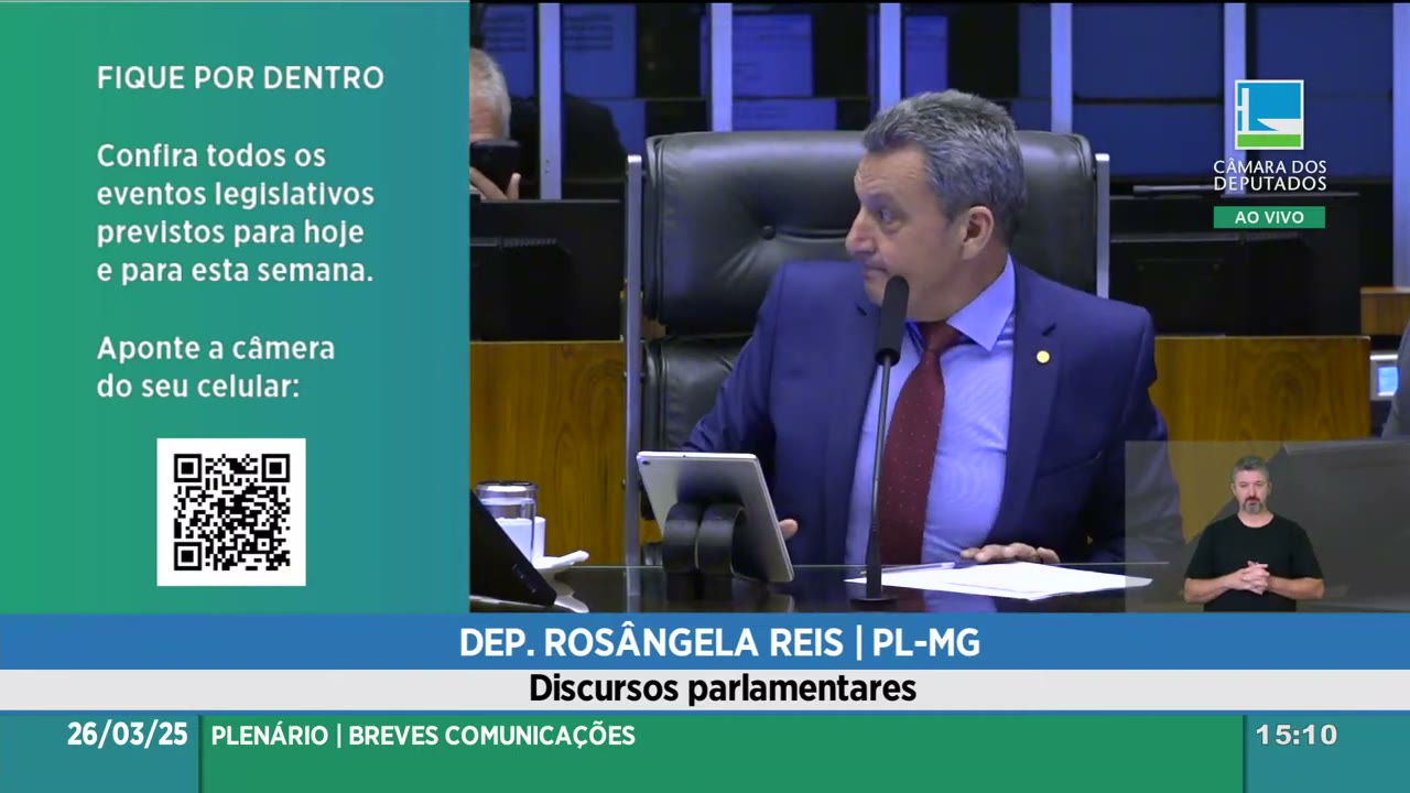 Vídeo do evento em 1:16:37