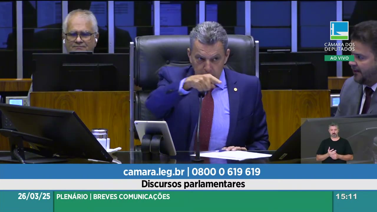 Vídeo do evento em 1:16:54