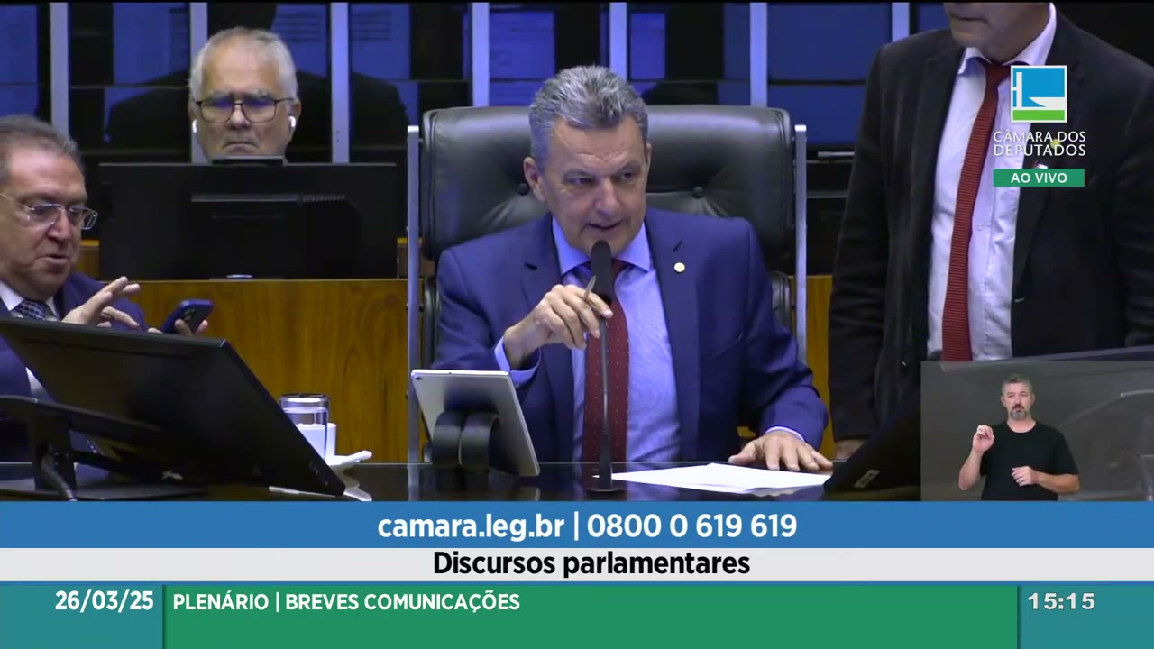 Vídeo do evento em 1:21:33