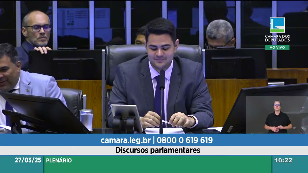 Vídeo do evento em 45:38
