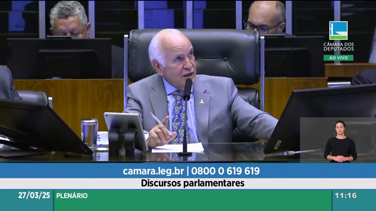 Vídeo do evento em 1:39:12