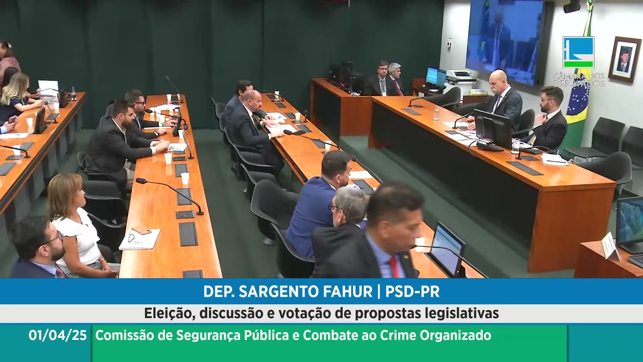 Vídeo do evento em 1:45:01