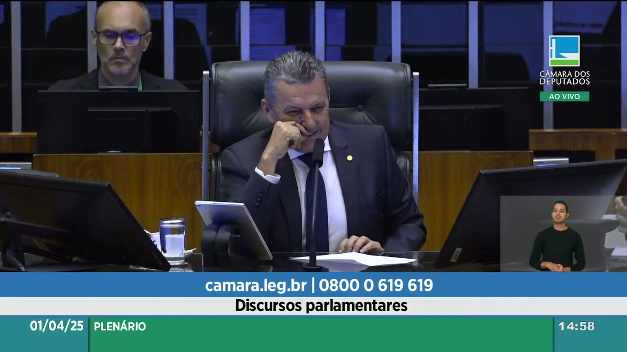 Vídeo do evento em 1:01:16