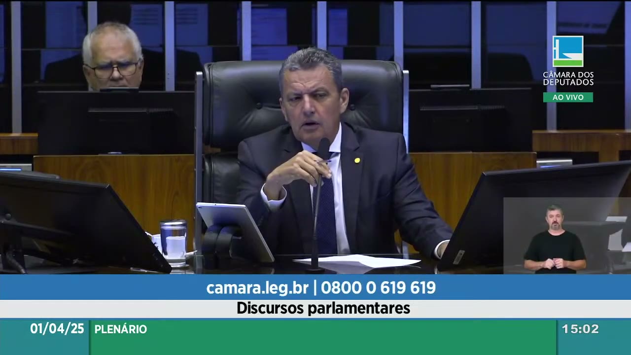 Vídeo do evento em 1:05:43