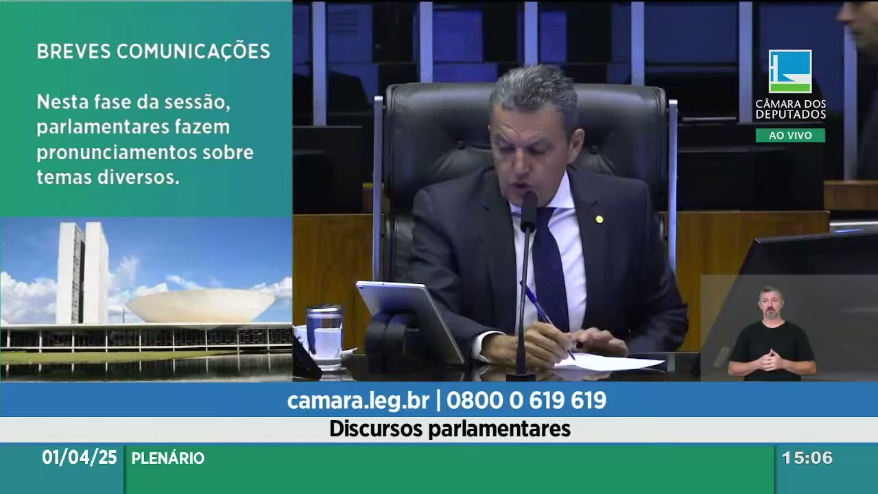 Vídeo do evento em 1:09:15