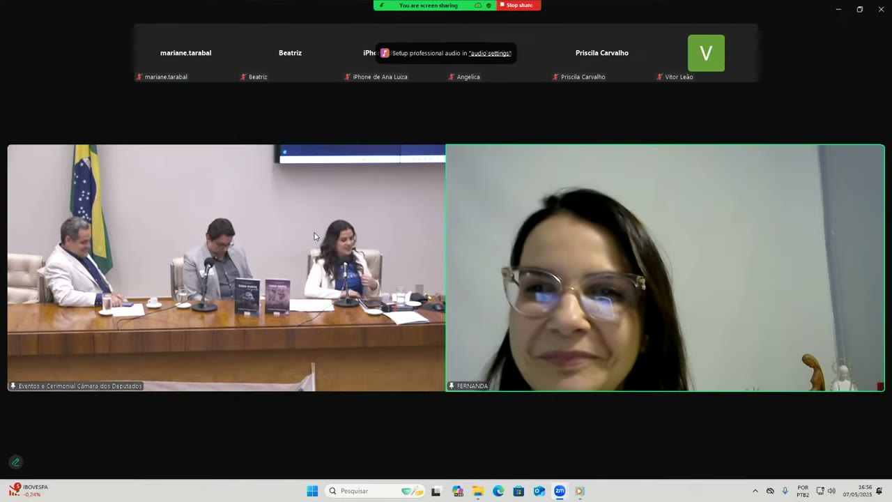 Vídeo do evento em 49:09