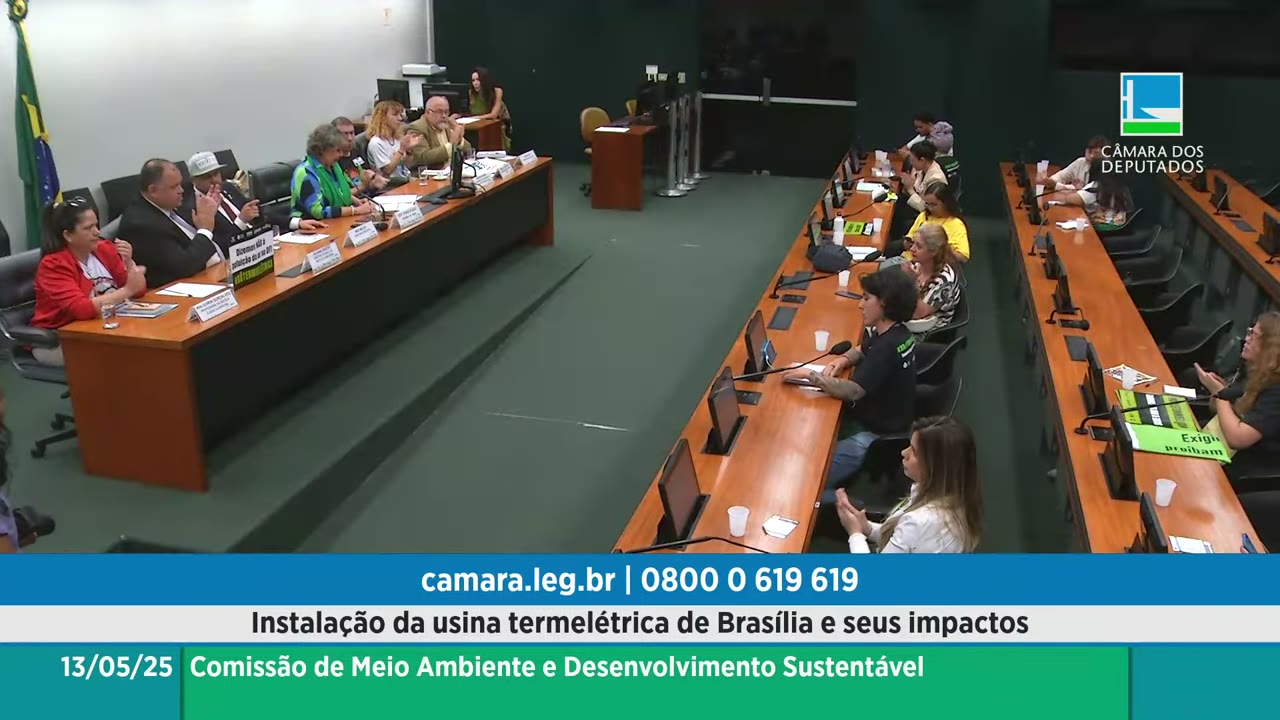 Vídeo do evento em 1:55:25