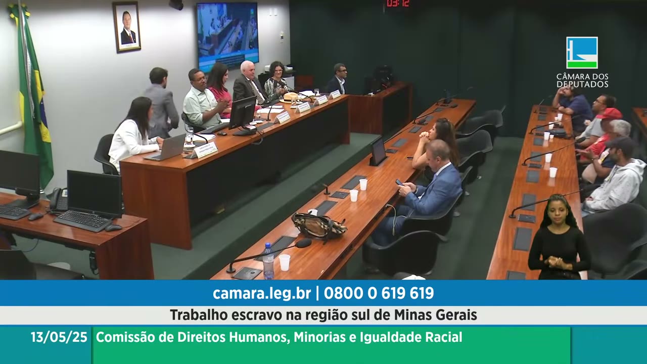 Vídeo do evento em 1:13:52