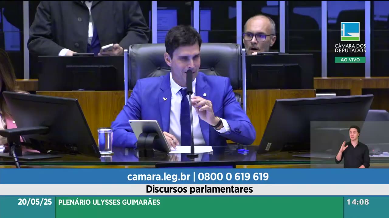 Vídeo do evento em 13:45