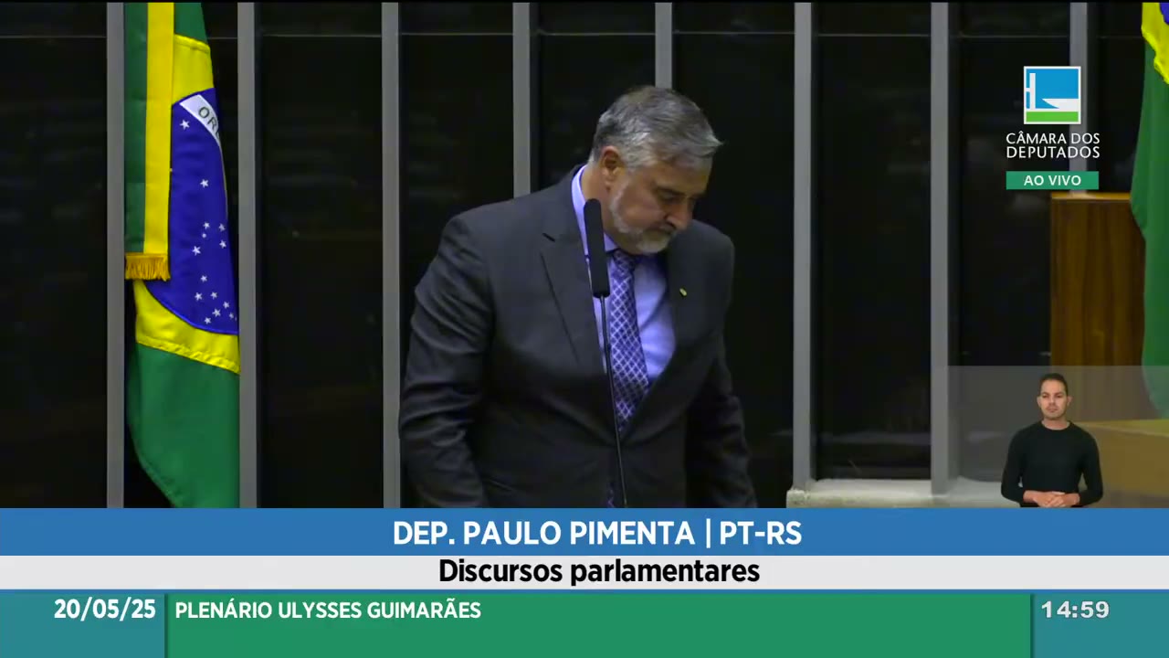 Vídeo do evento em 1:04:30