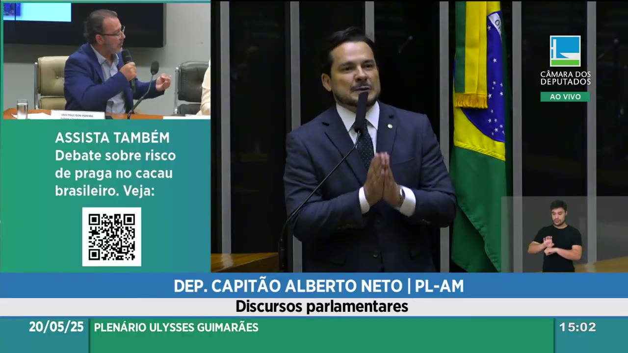 Vídeo do evento em 1:07:42