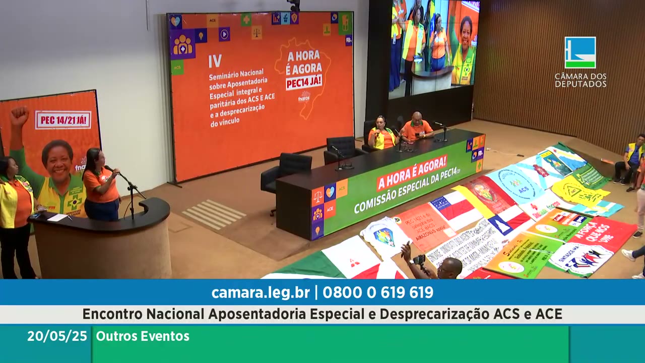 Vídeo do evento em 47:59