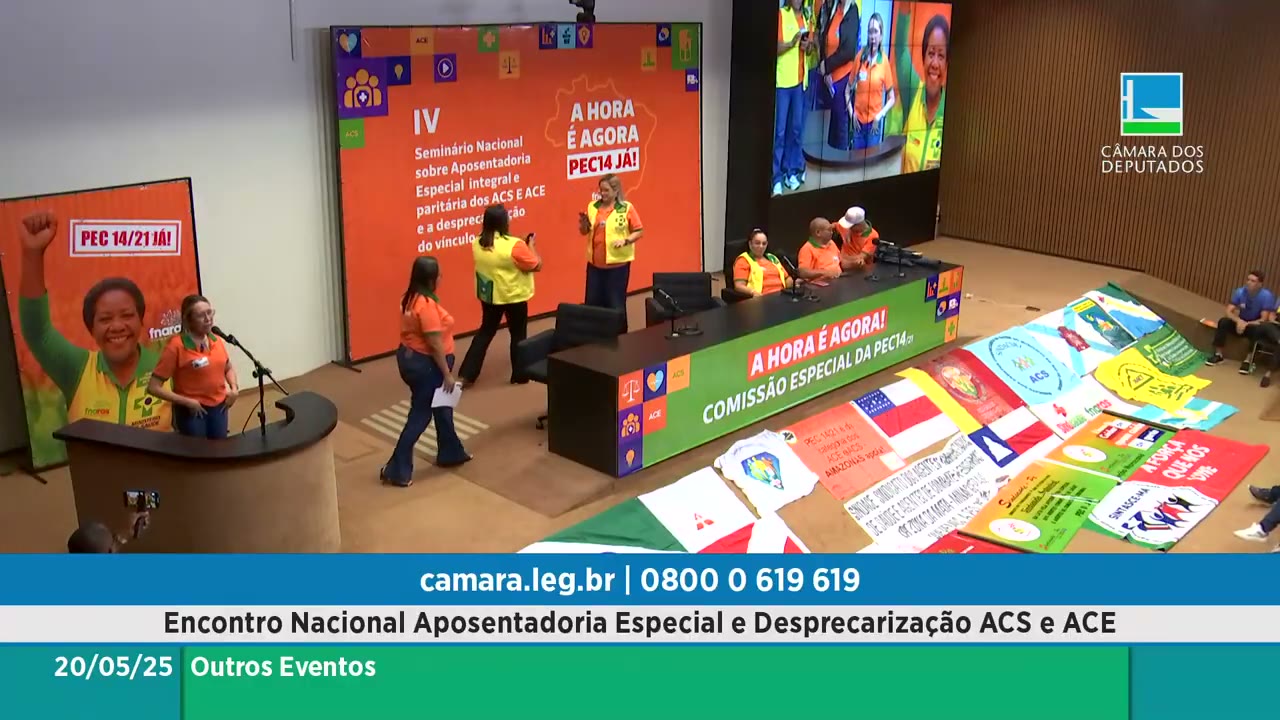 Vídeo do evento em 53:58