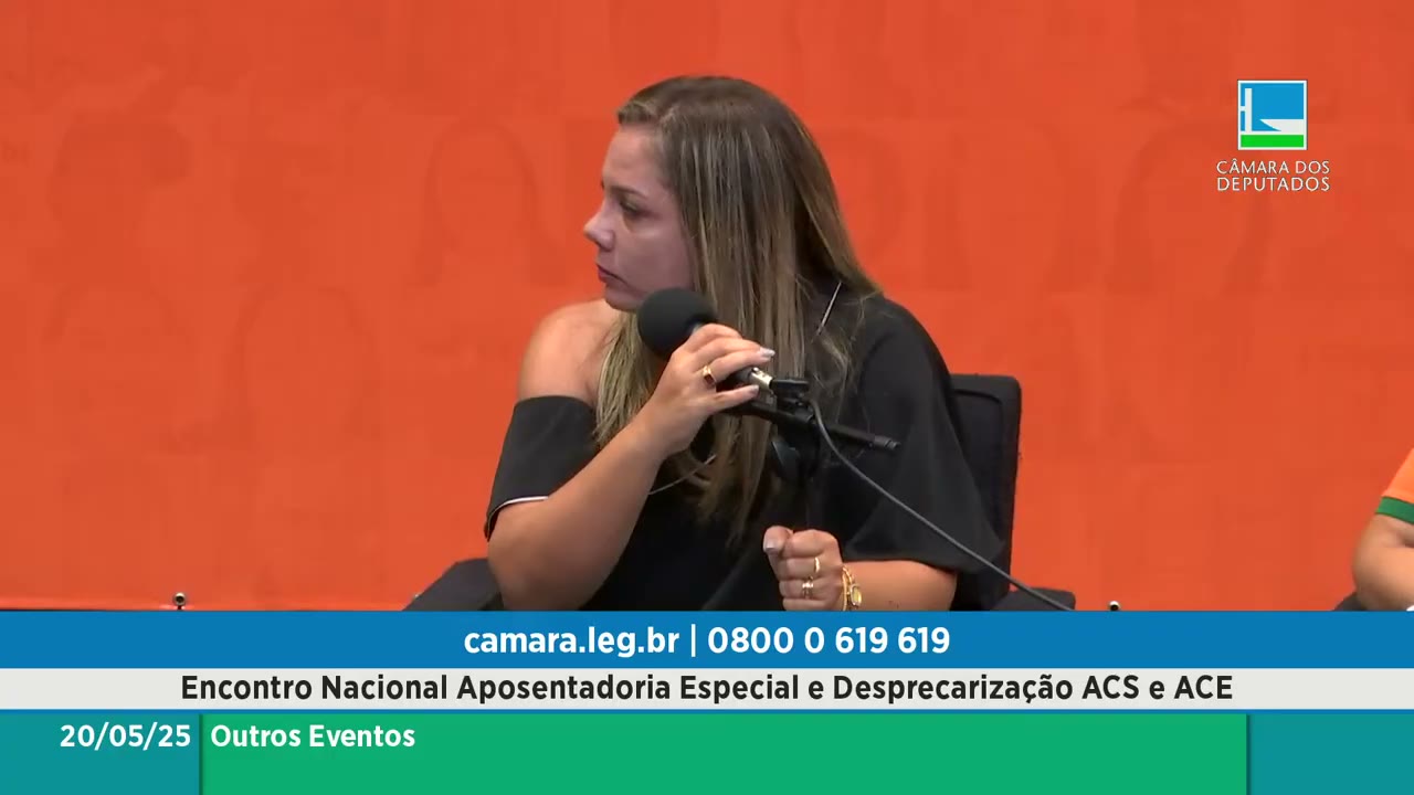 Vídeo do evento em 1:12:46