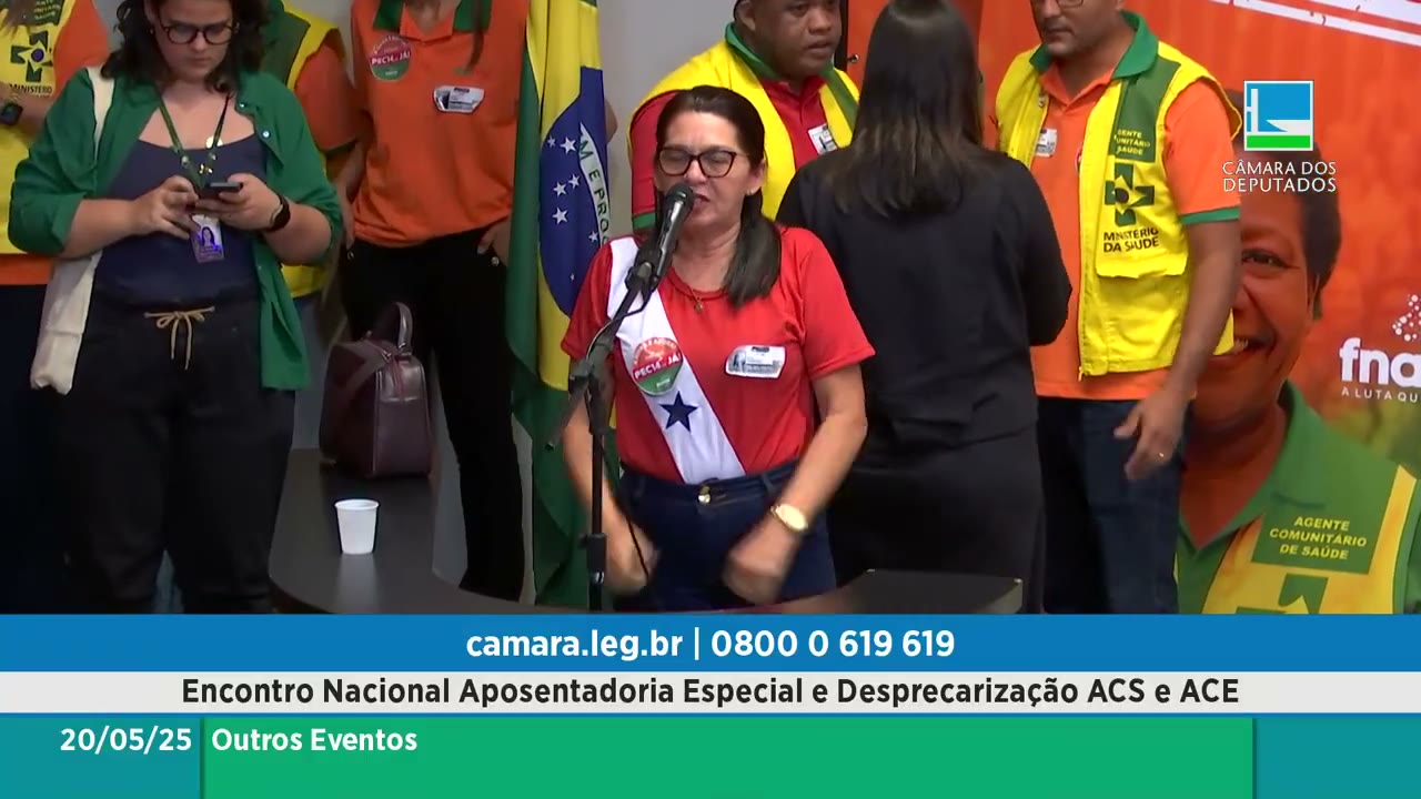 Vídeo do evento em 1:13:09
