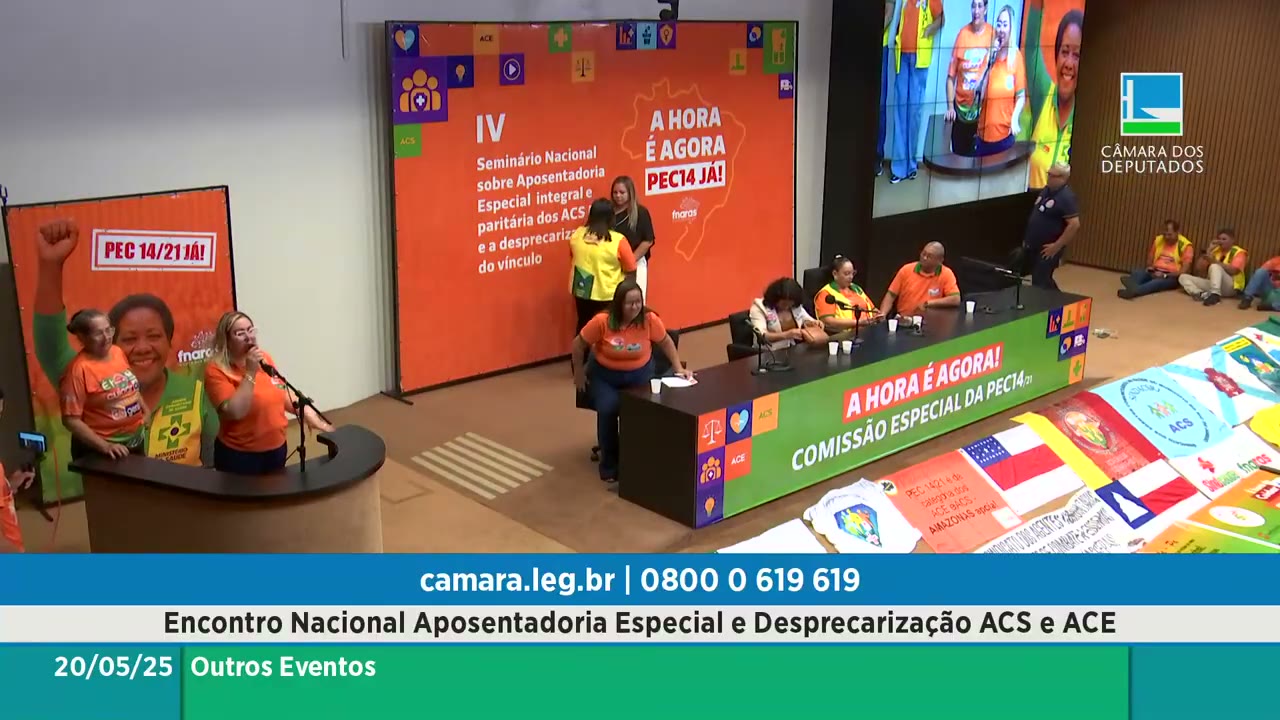 Vídeo do evento em 1:22:50