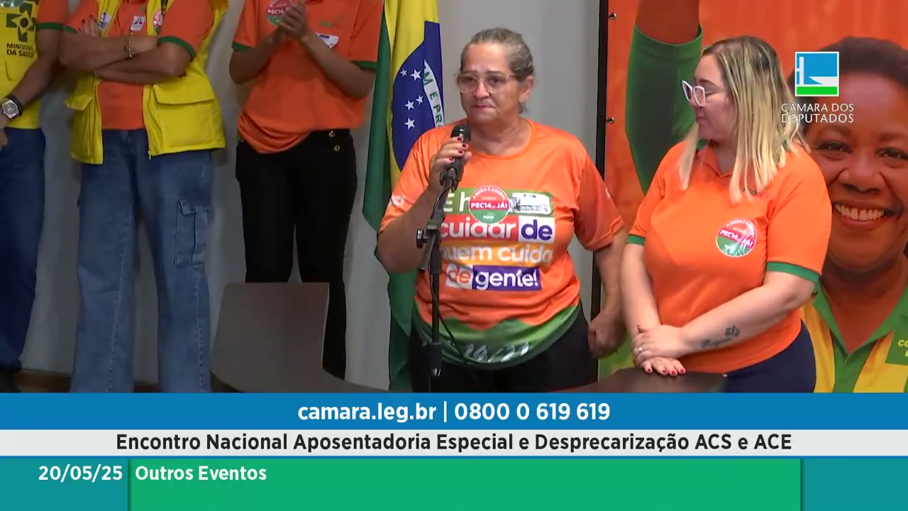 Vídeo do evento em 1:24:27