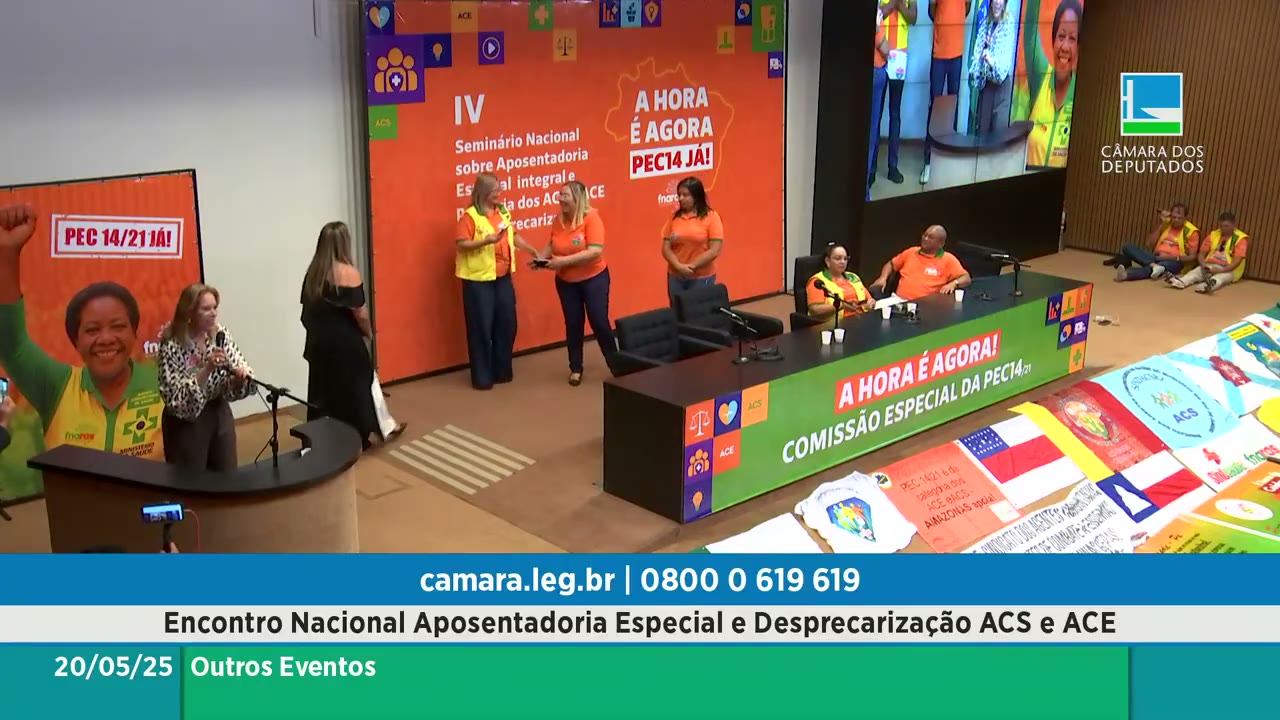 Vídeo do evento em 1:51:30