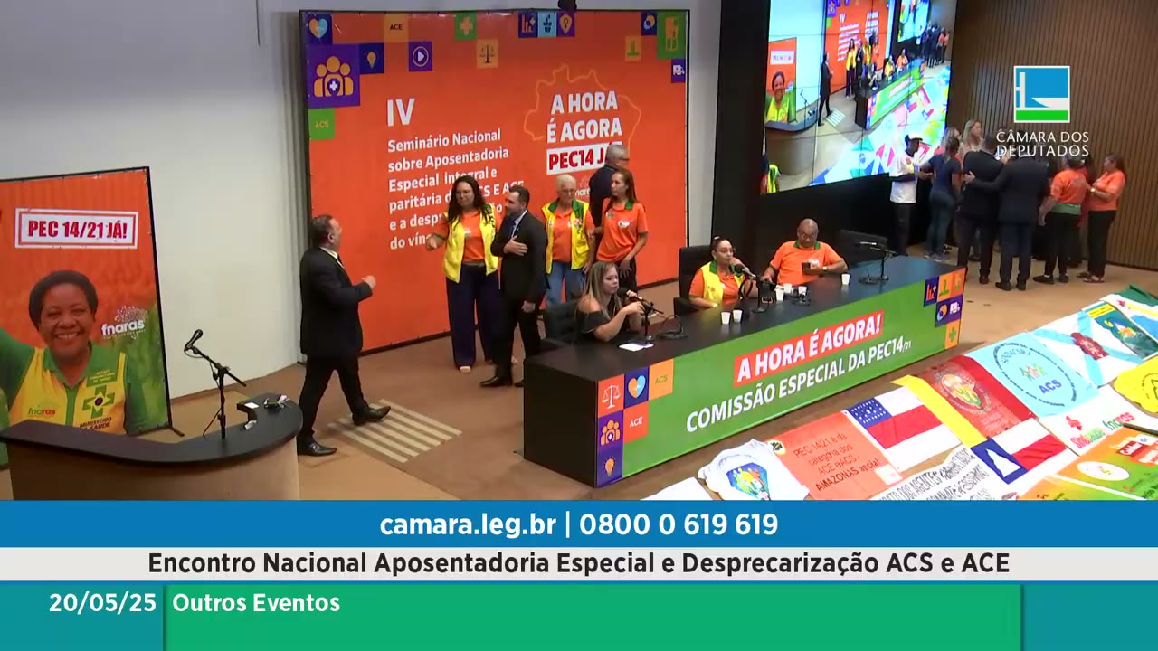 Vídeo do evento em 2:06:46