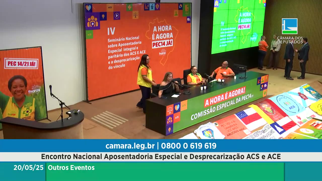 Vídeo do evento em 2:13:04