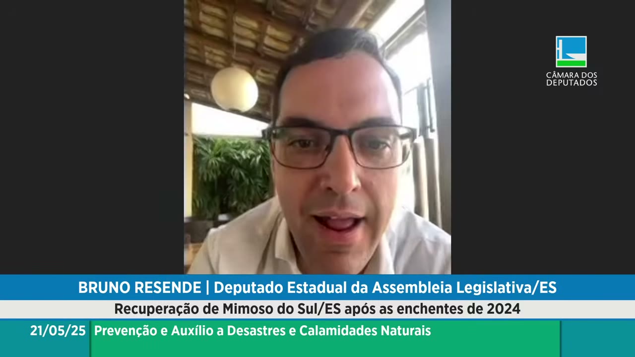 Vídeo do evento em 31:54