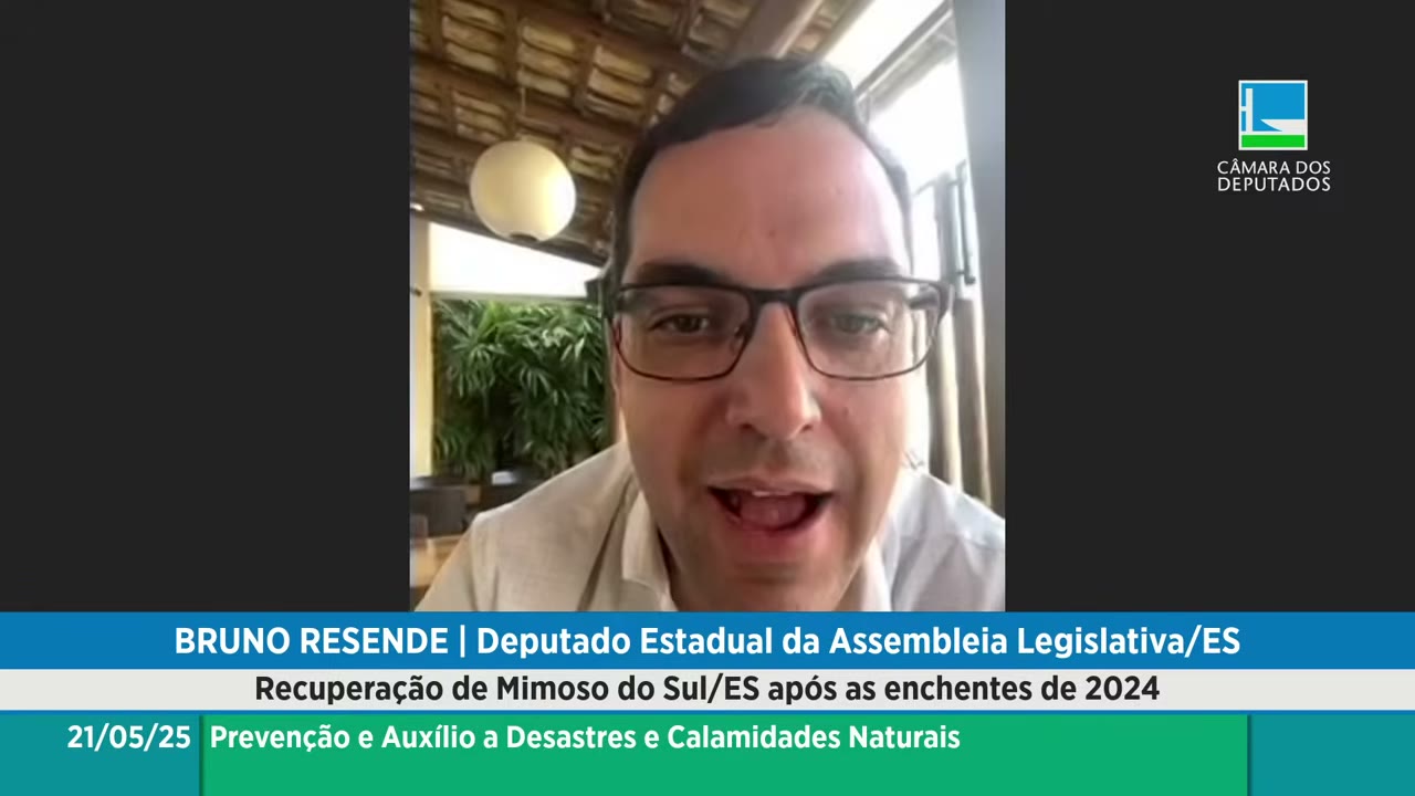 Vídeo do evento em 31:57