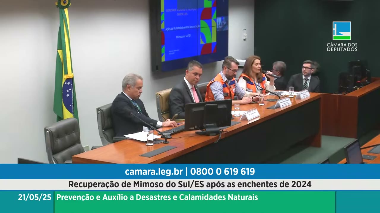 Vídeo do evento em 1:05:41