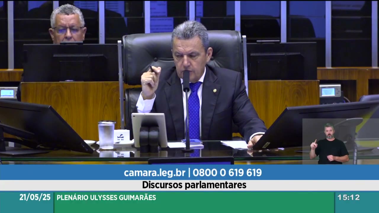 Vídeo do evento em 1:18:05