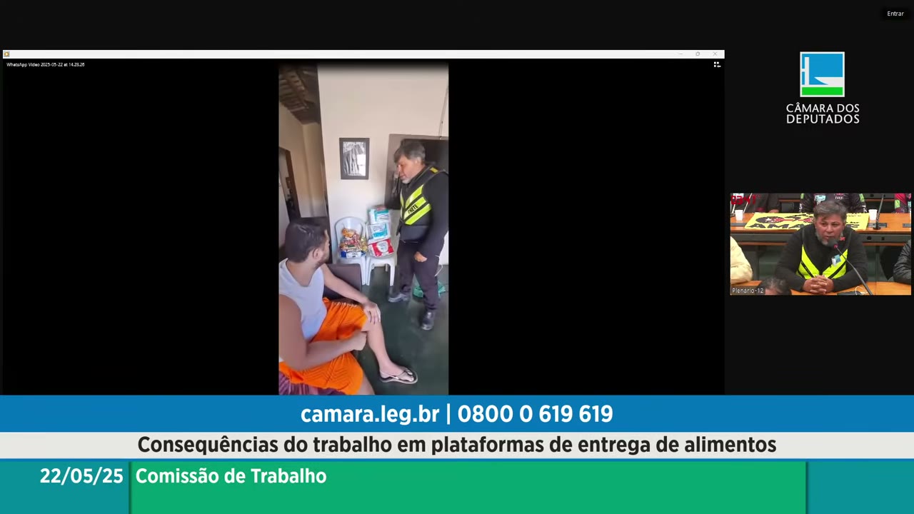 Vídeo do evento em 58:41