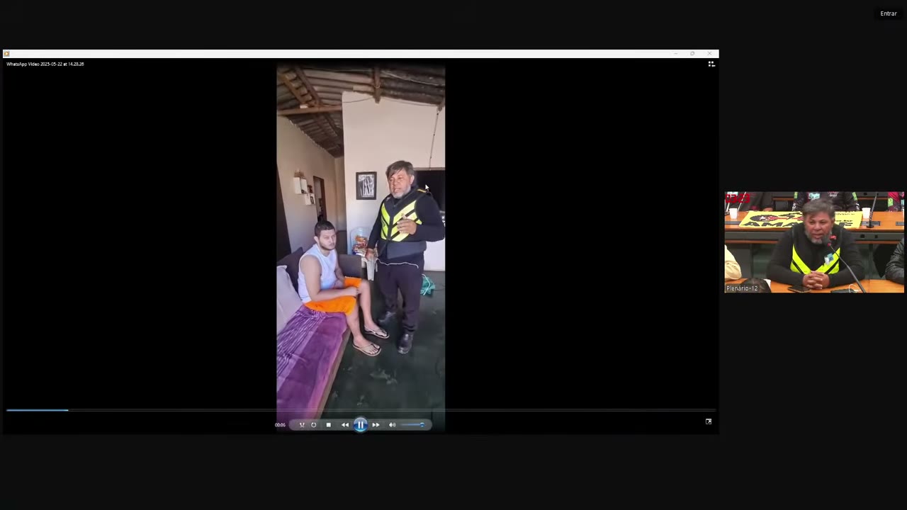 Vídeo do evento em 58:59