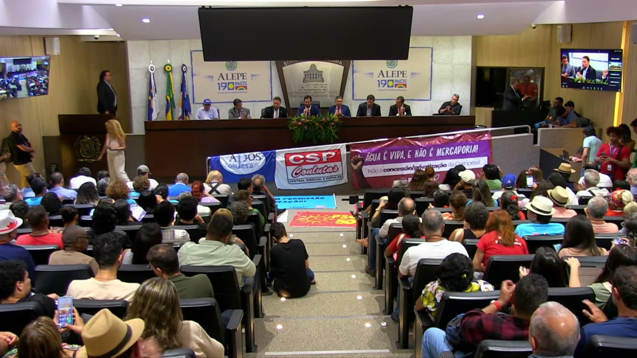 Vídeo do evento em 45:08