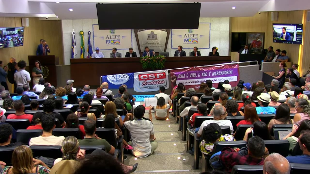 Vídeo do evento em 1:04:45