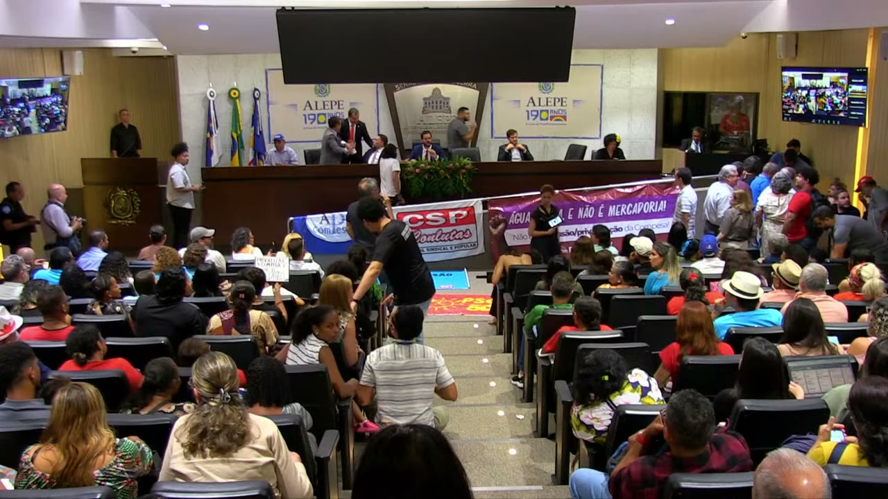 Vídeo do evento em 1:37:19