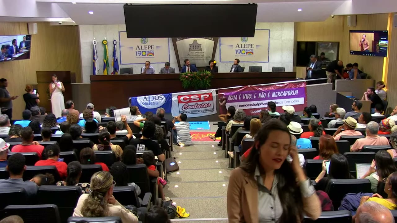 Vídeo do evento em 1:56:03