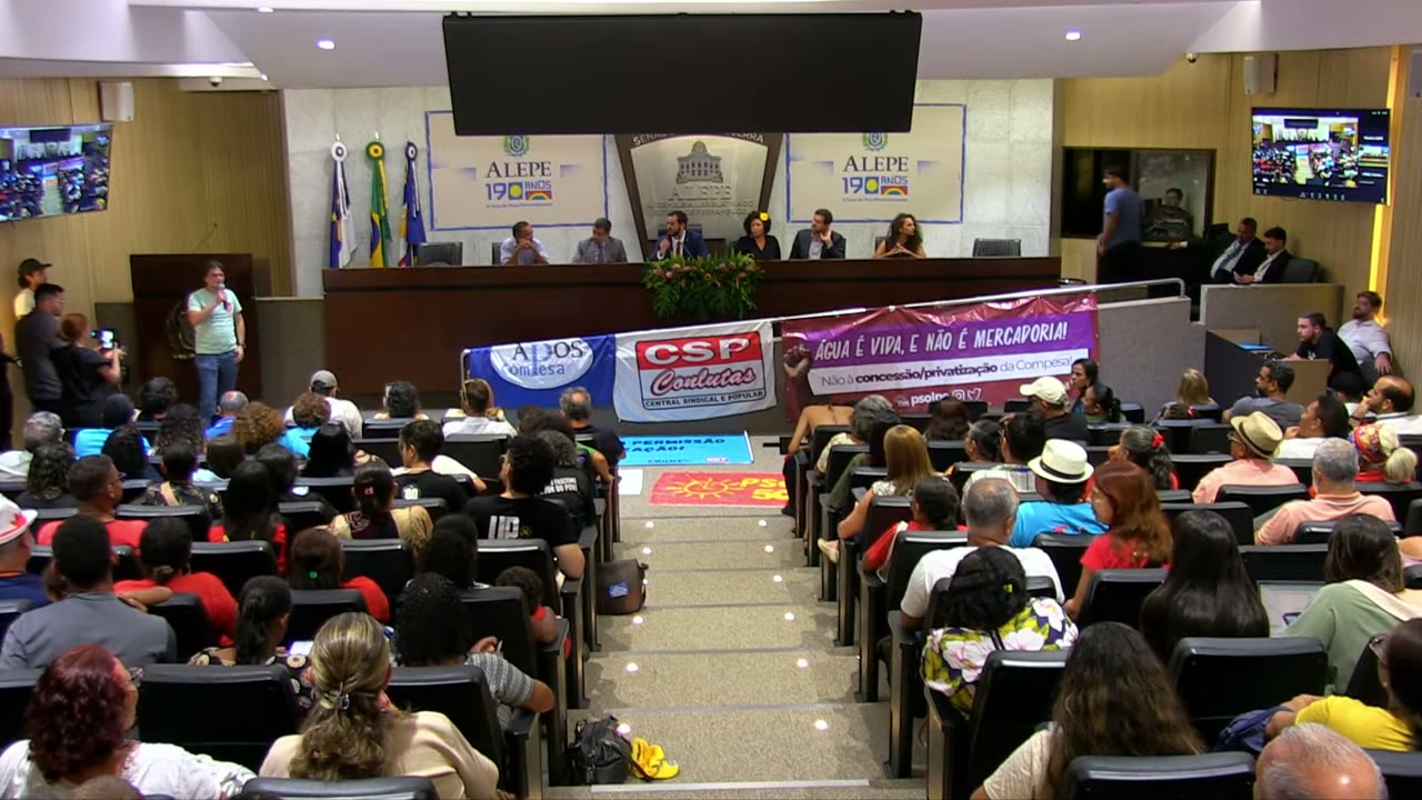 Vídeo do evento em 2:05:40