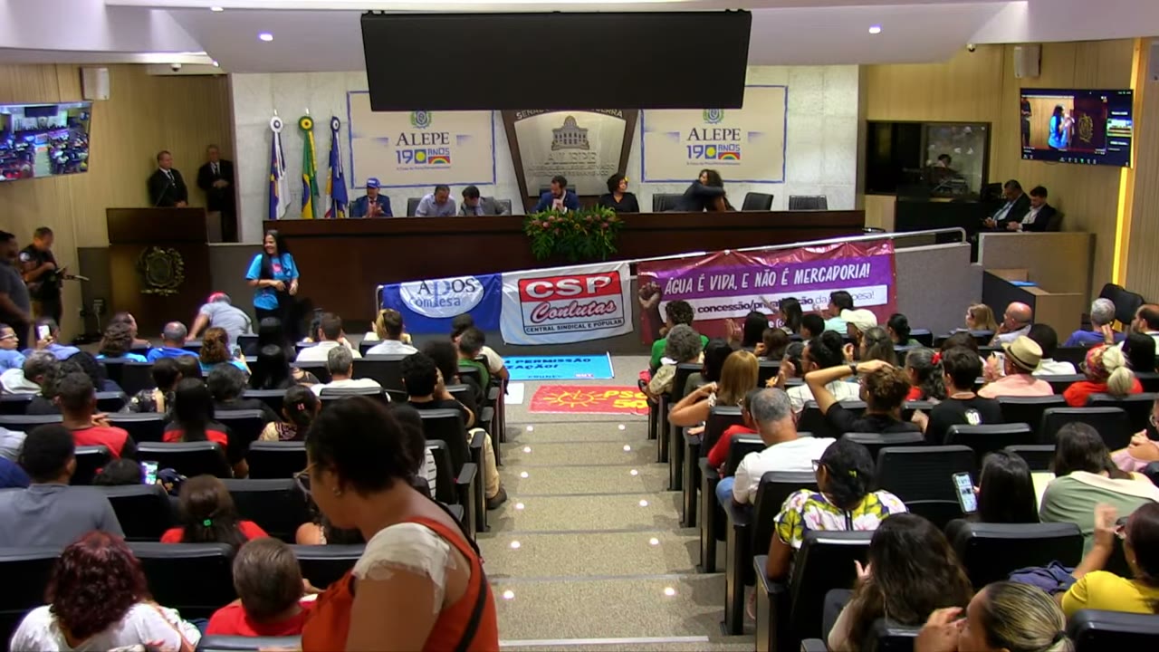 Vídeo do evento em 2:50:37