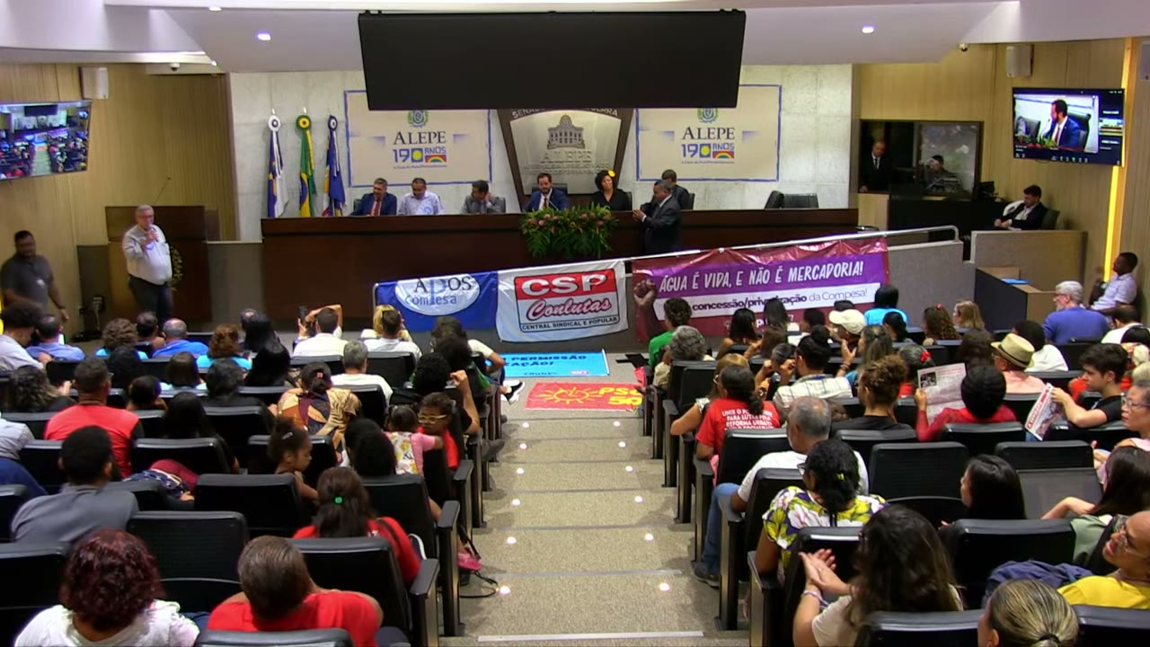 Vídeo do evento em 2:58:05