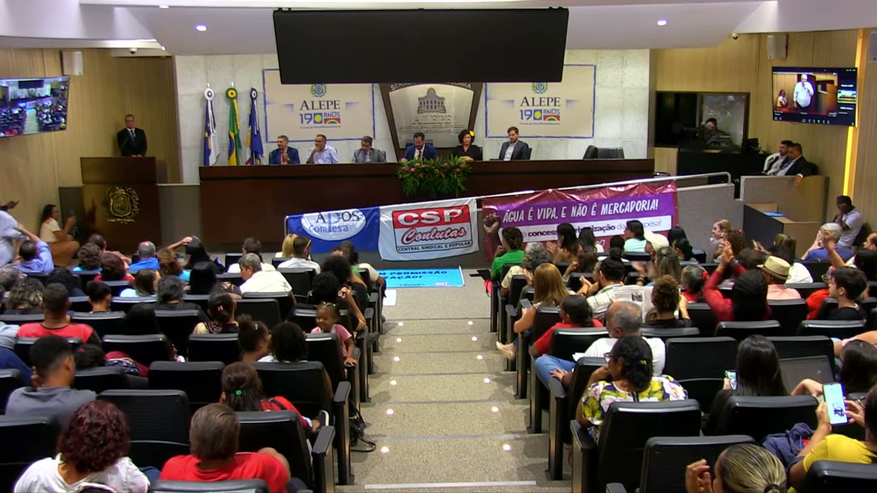 Vídeo do evento em 3:04:33