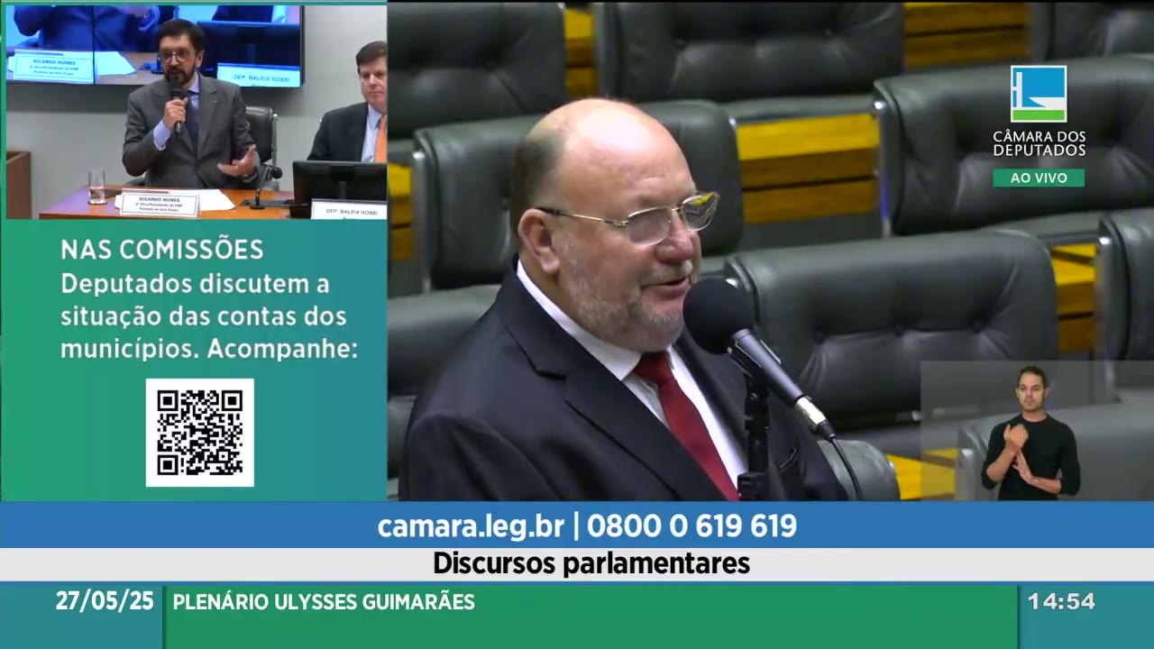 Vídeo do evento em 54:43