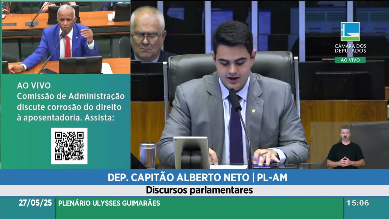 Vídeo do evento em 1:06:24