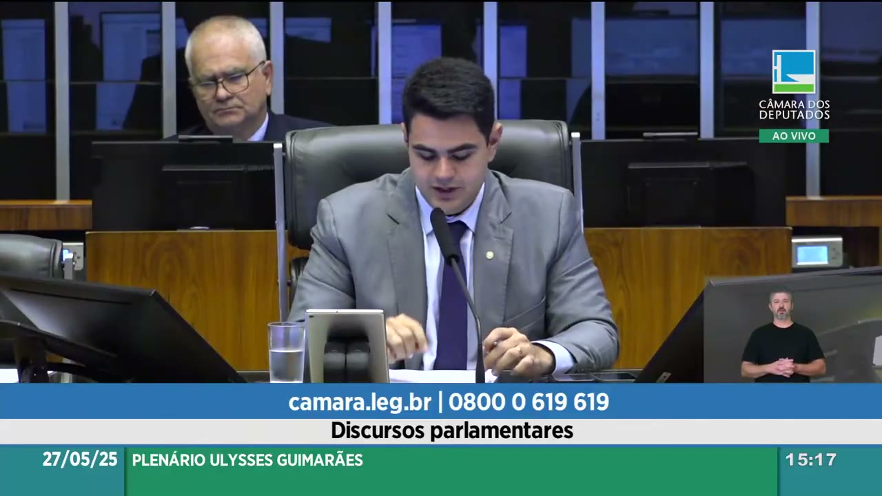 Vídeo do evento em 1:16:50