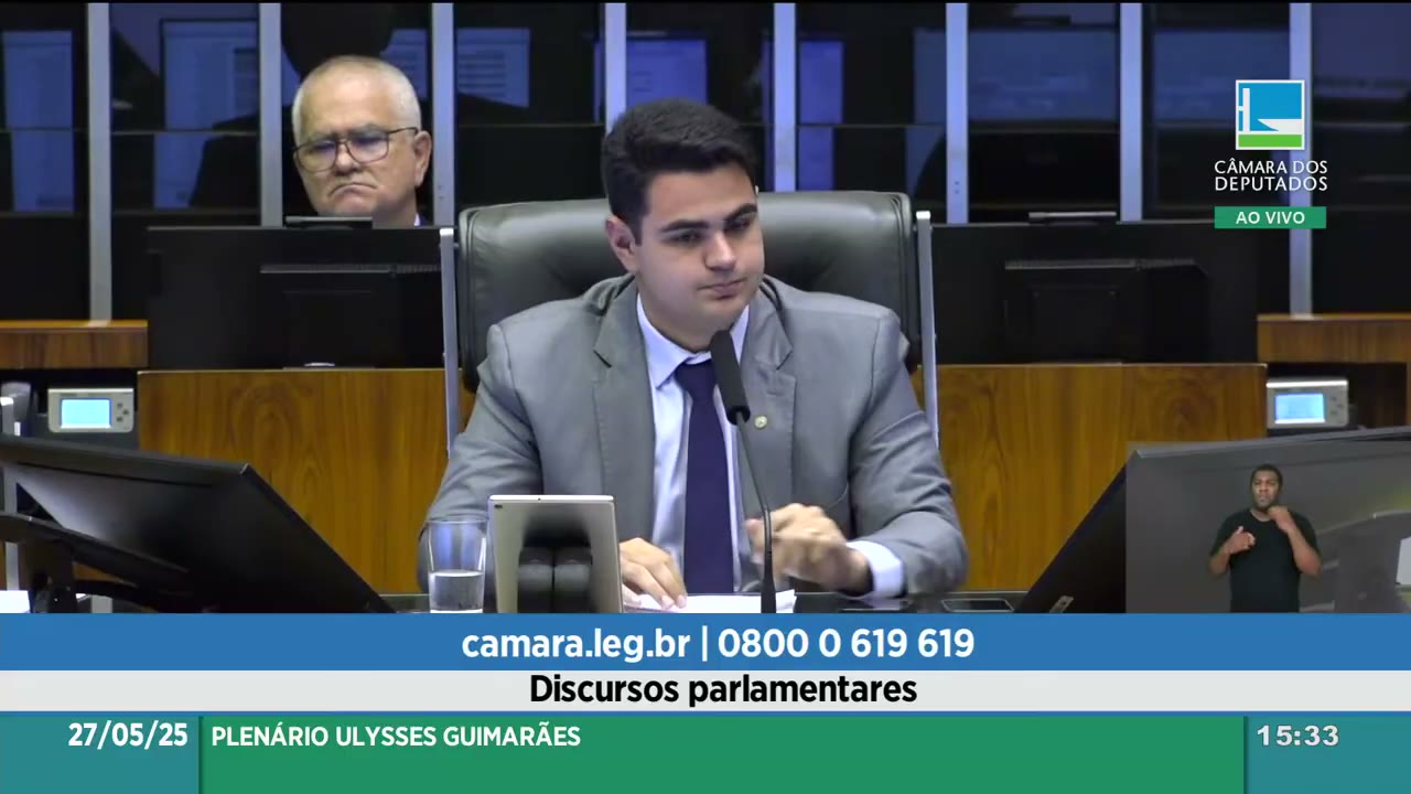 Vídeo do evento em 1:33:09